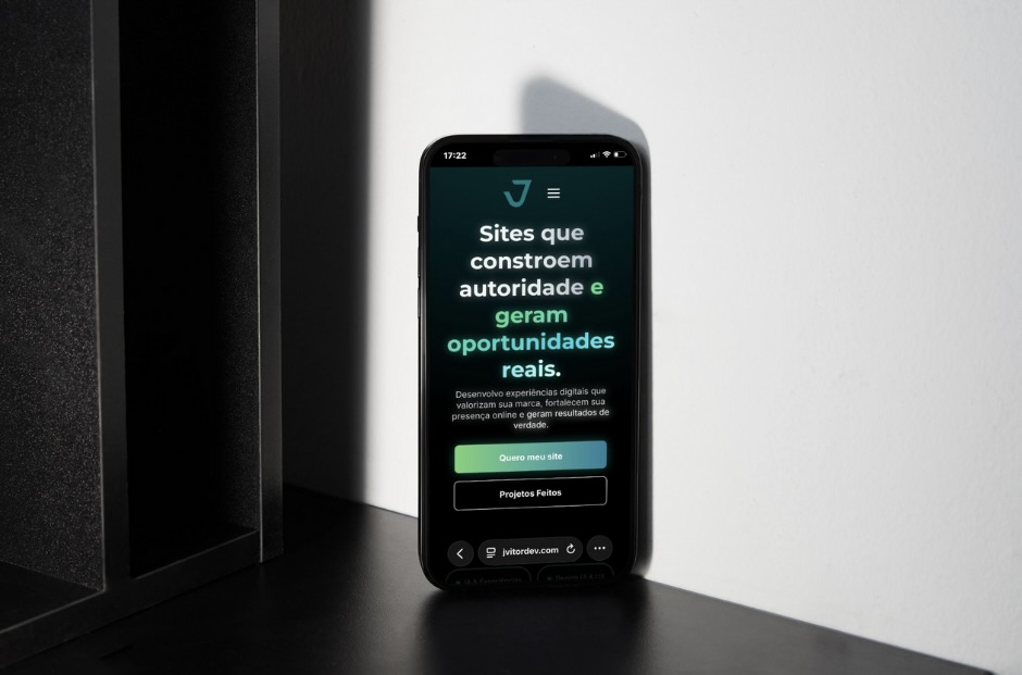 Foto do site JVitorDev